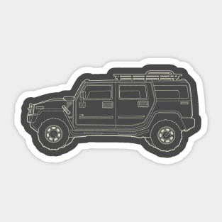 Overland Ultimo, Sand Sticker